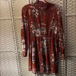 Floral Long Sleeve Dress